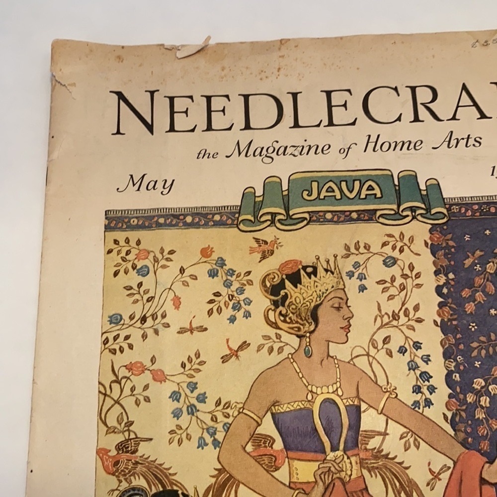 Vintage Set of 2 Needlecraft the Magazine of Home Arts Magazine May October 1931 - Picture 3 of 16